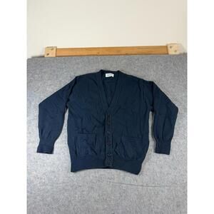 Vintage 199O's United Colors of Benetton Men's Size 46 100% Lambswool Sweater